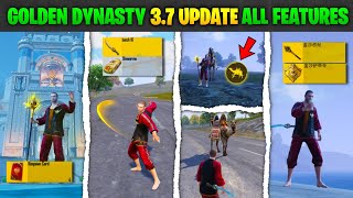 🔥 BGMI New GOLDEN DYNASTY Update Here! PUBG 3.7 Camel,Island All Features Explained | Tips \u0026 Tricks