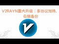 【搞机零距离】v2rayN重大升级：多协议加持，云端备份，新增支持 hysteria,tuic,reality等协议，支持云端备份，强烈推荐使用的代理软件，保姆及别教程分享