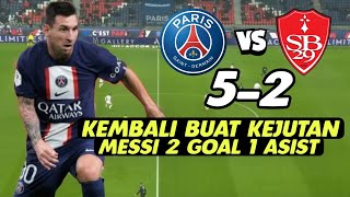 "MESSI CETAK BRACE" 🔴 LIVE PSG VS BREST