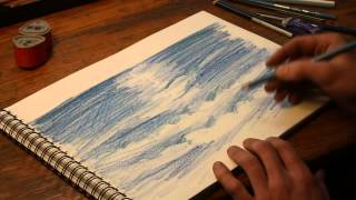 Free Tutorials on How to Draw Water With Prismacolor Pencil