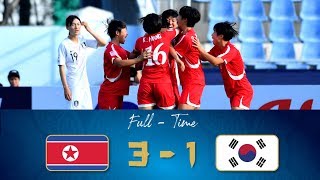 Highlights #AFCU19W : M13 Semifinals - DPR Korea 3-1 Korea Republic