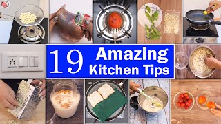 19 Amazing Kitchen Tips \u0026 Tricks - Home Cleaning Hacks #diy #kitchen #cleaning #tips