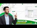 WhatsApp CRM Chrome Extension Full Tutorial | WhatsApp Lead Generation Tool | whatsapp old crm tool