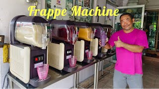 เครื่องทำสเลอปี้ 1 โถ [ Frappe Machine ]