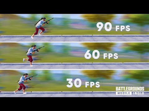 90 FPS vs 60 FPS vs 30 FPS ¿Importa FPS Comparación de FPS para BGMI PUBG MOBILE