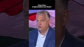 Orbán Viktor: A dajkamesékben nem hiszünk