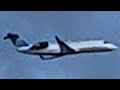 United Express (SkyWest) Mitsubishi CRJ-200LR Takeoff From Idaho Falls (Evo Blue Livery) [N912EV]