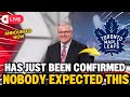 BREAKING NEWS! GREAT NEWS! YOU CAN CELEBRATE! TORONTO MAPLE LEAFS! NHL NEWS!