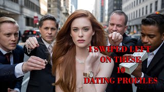 I Swiped Left On These 10 Dating Profiles with These Red Flags