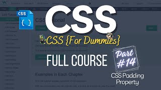 CSS Full Course 14 - Learn to use CSS Padding | CSS Padding Tutorial | CSS W3Schools tutorial