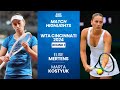 Elise Mertens vs Marta Kostyuk AUGUST 13, 2024 (WTA Cincinnati 2024)