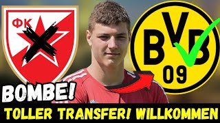 BvB: Deal abgeschlossen! Das ist offiziell! Der große Star kommt heute bei Borussia Dortmund an!