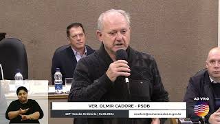 20 - 427ª Sessão Ordinária - Declaração de Voto - Olmir Cadore/PSDB | 14.05.2024