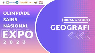 Premiere Class OSN EXPO 2023 bidang Geografi