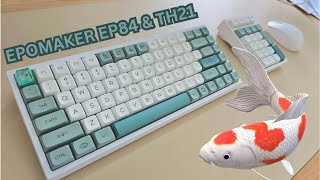 Green Garden Keyboard | Epomaker EP84 and TH21