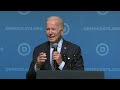 president biden delivers remarks at the dnc s summer meeting