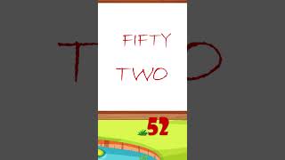 Number Names 51 to 100 | Learn Number Names 51 to 100 | Fifty-one to hundred spelling | #shorts