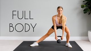15 min FULL BODY Kettlebell Shred Workout (At Home)