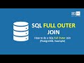 How to do a SQL Full Outer Join