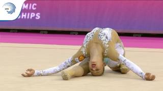 Aleksandra SOLDATOVA (RUS) – 2017 European silver medalist with Ball