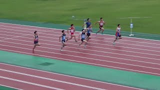 【2021青森県選手権】 少年B男子100m決勝