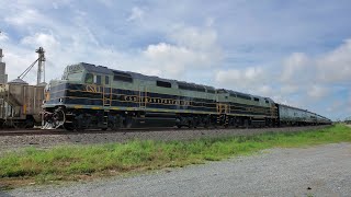 CSX OCS P001-23 With Empire Scheme F40s At Mulberry Yard 6/23/21