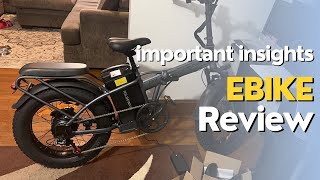 Important Insights into the Wildeway ‎FW11 750W  Electric Bike: A Review