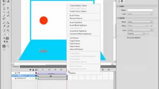 Flash Tutorial - Bouncing ball part 2