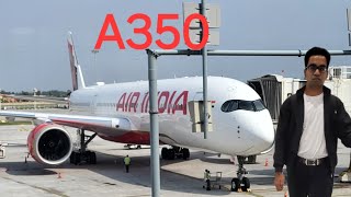 Bangalore to Mumbai Air India's brand new airbus a350 flight blog #flight #mumbai