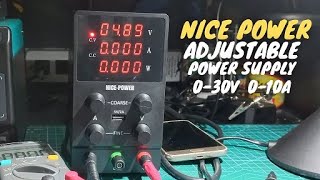 NICE-POWER Adjustable DC Power Supply 30V 10A_Unboxing Test(Filipino)