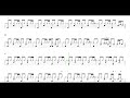 Toto-Pamela | Drum Score, Drum Sheet Music