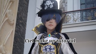 Ciel Phantomhive Cosplay Make up tutorial【Black Butler】