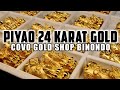 [4K] 24 KARAT HONGKONG GOLD PIYAO LUCKY CHARM Price Update at COVO 24K HK Shop Binondo Manila!