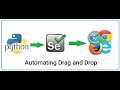 Automating Drag and Drop with Selenium WebDriver in Python