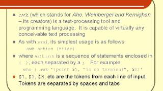 07 Unix Shell Scripting Tutorial Text Processing Part 4)