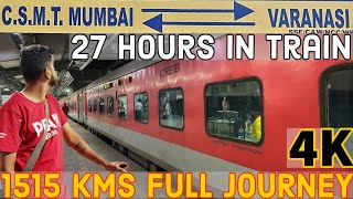 MUMBAI TO VARANASI FULL TRAIN JOURNEY| TAMIL ||