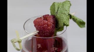 Fancy But Easy Cocktails: Raspberry Kir Royale