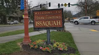 Let's take a walk in historical downtown Issaquah, Washington - what a sweet and lovely town!