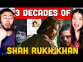 3 DECADES OF SRK Reaction! | Tribute To Shah Rukh Khan The Legend Of Indian Cinema | SRK Squad