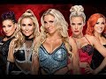 natalya vs charlote flair vs lana vs bechy lench vs tamina battleground 2017