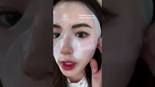 Can This Collagen Mask Really Lock in Moisture \u0026 Reduce Wrinkles? 🧐 Full Review of Pro-Xylane Mask!