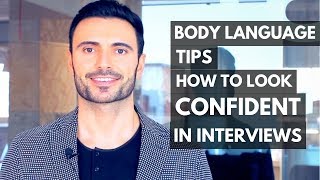 How To Look Confident In Job Interviews - Interview Body Language Tips