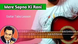 Mere Sapno Ki Rani Guitar Tabs Lesson l Kishore Kumar l Rajesh Khanna
