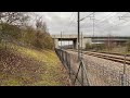 eurostar e300 passing medway bridge for st pancras international. 04 02 23