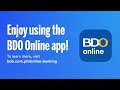 trouble logging in on the bdo online app watch this