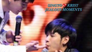 SINGTO PRACHAYA and KRIST PERAWAT JEALOUS MOMENTS || SUPER SWEET