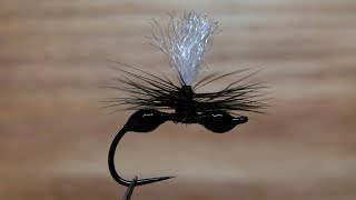 ハードシェルアントパラシュートをフライタイイング  Fly tying Hard Shell Ant Parachute. FTE No.57