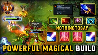 POWERFUL MAGICAL BUILD MID By NothingToSay Lina EPIC Combo Instant Kill All Enemy | 7.37e DOTA 2