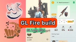 [MHN] Gunlance Fire build Long shell G5.1 vs 8 star Monster hunter now