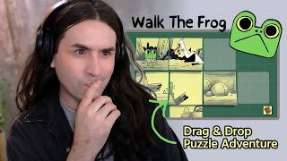 Cozy Puzzles, Quirky Characters, and a Frogs Journey Home | Walk the Frog Demo